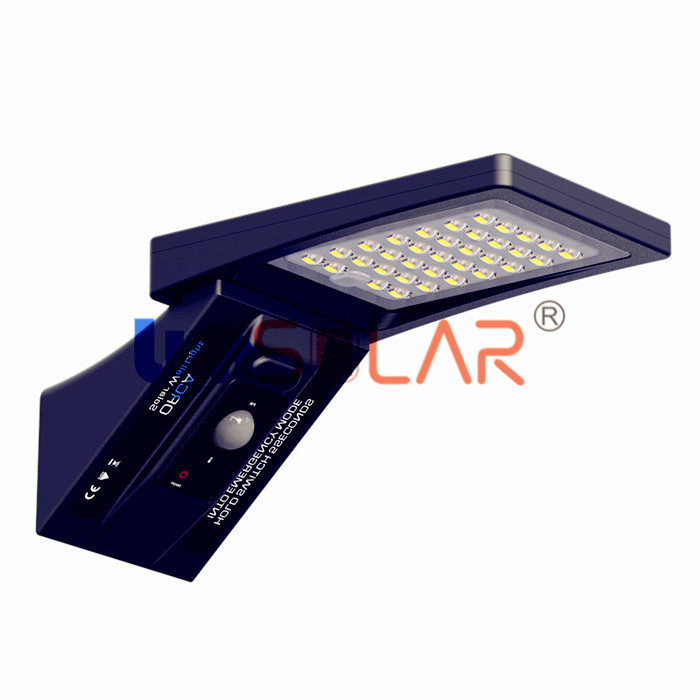 o sensor 360Lm solar ilumina luzes decorativas da passagem do jardim exterior de 5000K 6500K CCT