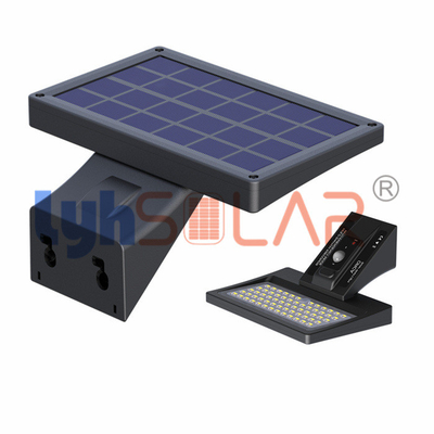 O sensor solar do à prova de água ilumina o sensor de movimento 5W exterior com o diodo emissor de luz 64pcs brilhante alto