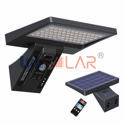 O cargo preto da plataforma 5W conduziu materiais solares ABS das luzes 3000k CTT e lente do PC Anti-UV