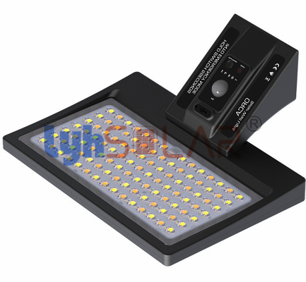 A plataforma solar exterior do sensor de movimento do preto 8W ilumina a aprovação impermeável de RoHS do CE de 3000-6000k IP65