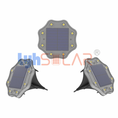 luzes postas solares do jardim 0.5W com o painel 0.5Wp solar de controle remoto para a iluminação exterior