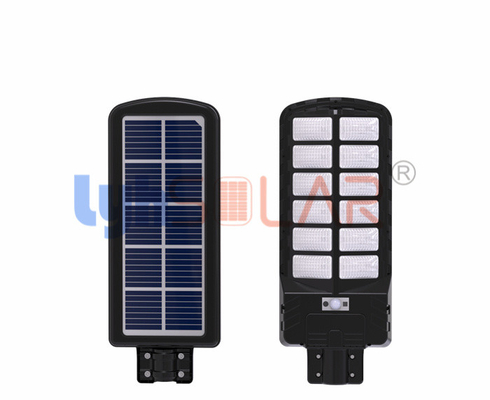 Luzes de rua solares 13Watt ao ar livre com 240pcs de alto brilho LED 1500Lm de saída