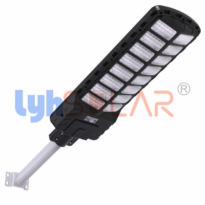 lâmpada de rua solar Smd5730 do jardim do preto 2500Lm com o IP65 impermeável para exterior