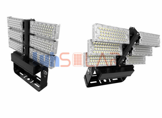 Iluminação de mastro alto de estádio de alta potência 720 W com IP67 à prova d'água para campo de futebol ao ar livre