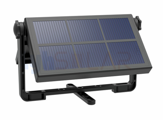 8W 1000Lm Luzes solares de inundação pad design de forma exterior com pequeno pacote
