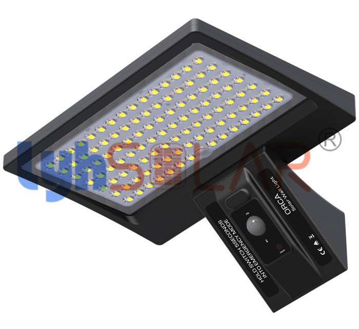 Sensor solar brilhante IP65 à prova d'água ilumina ao ar livre movimento de 8 W ativado com ângulo de feixe amplo