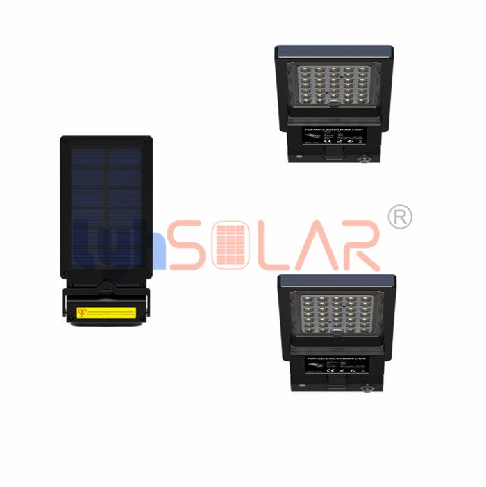 Total exterior 550Lm das luzes solares portáteis brilhantes altas para a iluminação de emergência