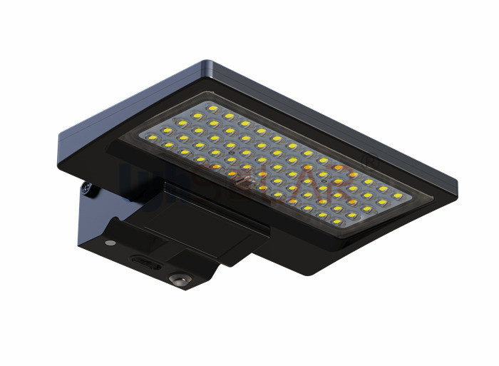 Acampamento exterior solar portátil posto solar do sensor de movimento 10W com alojamento da lâmpada do ABS